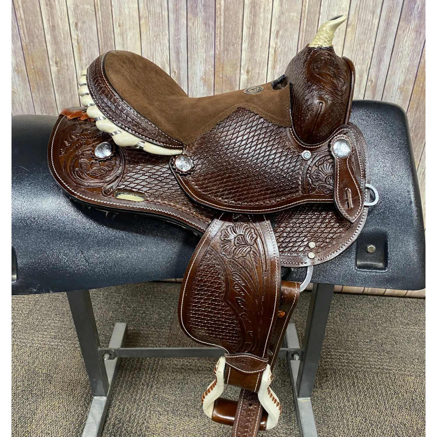 Double T 10 Inch Pony Saddle - Image 2