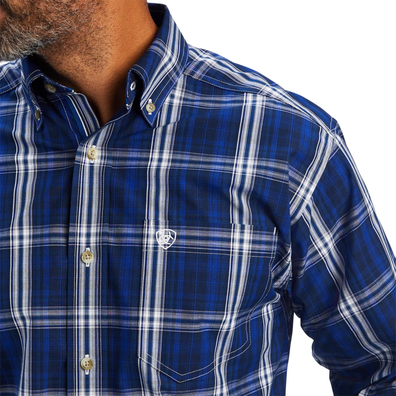 Ariat Men's Pro Series Burke Classic Fit Button Down - Image 3