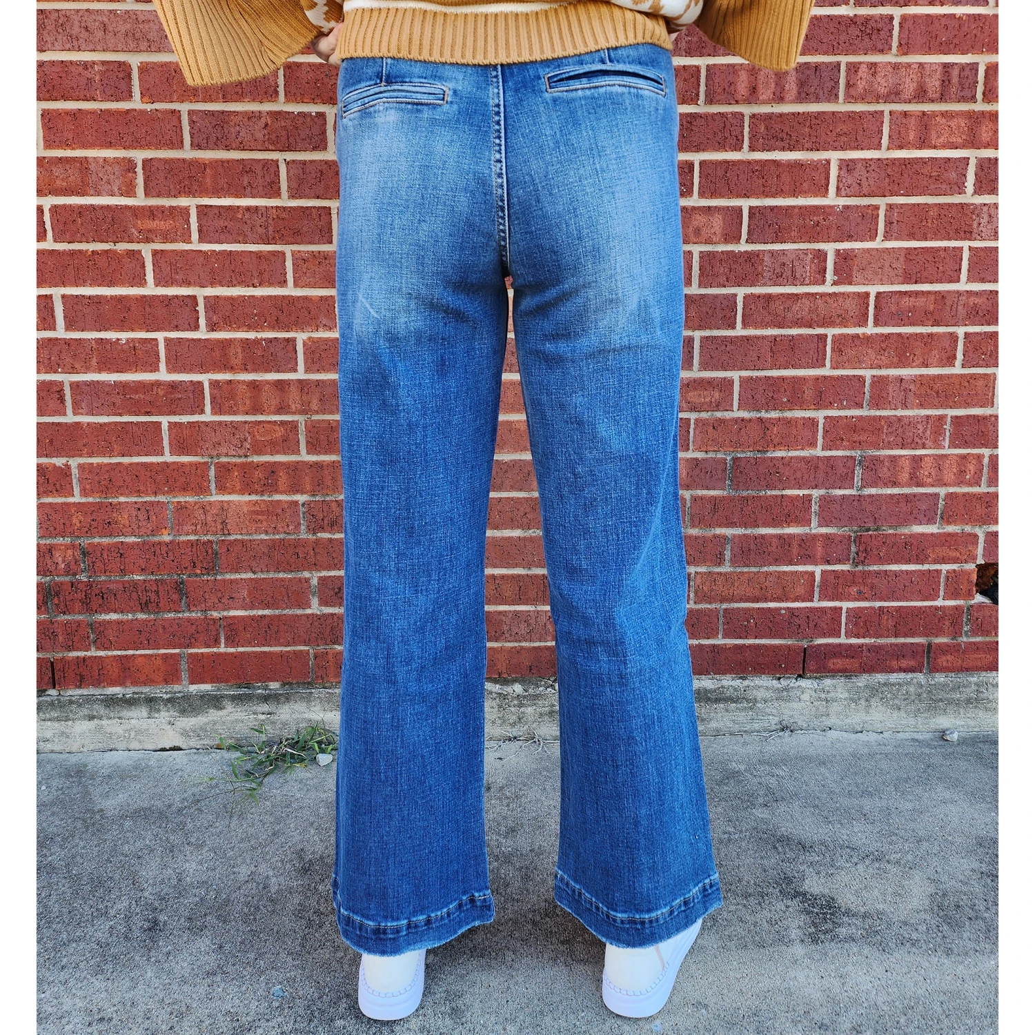 KanCan High Rise Wide Leg Trouser - Image 3