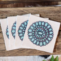 Turquoise Coasters
