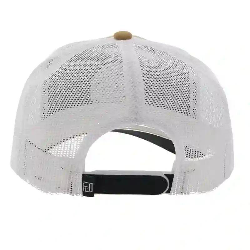 Hooey Work Tan/White Cap-Cowboy Golf Patch - Image 3