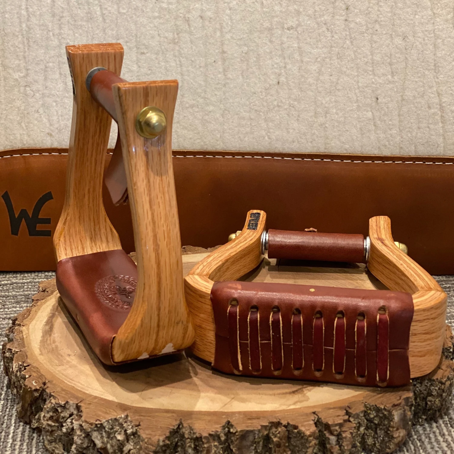 Nettles Stirrups 2" Halfbreed Varnish - Image 3