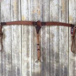 HR Natural Basket Weave 1 1/2" Breast Collar