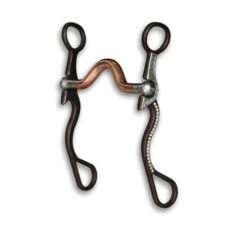 Professional's Choice BOB AVILA SIGNATURE SHANK MEDIUM COPPER PORT BIT