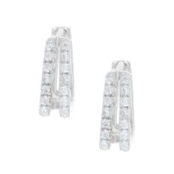 Montana Silversmiths Montana Silver Minimal V Stirrup Earrings