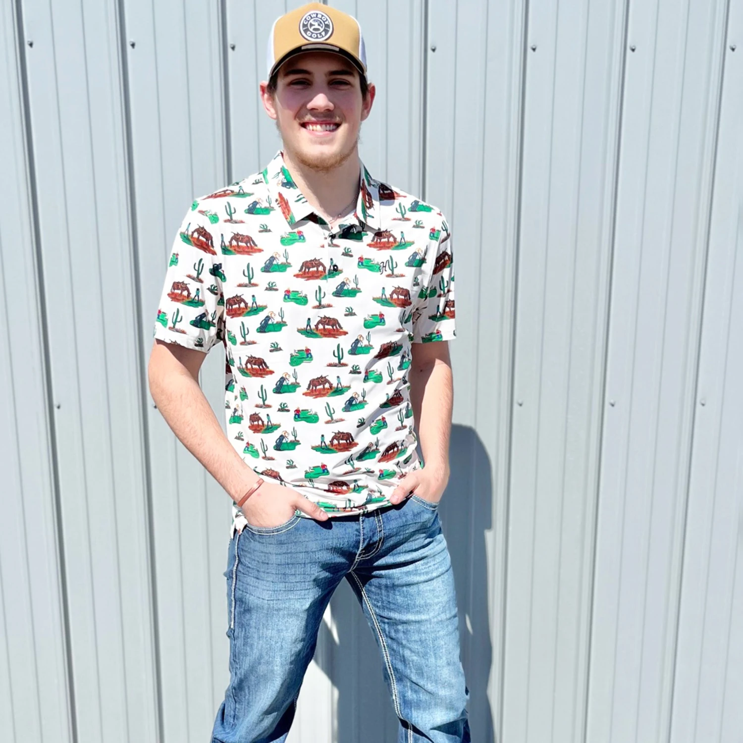 Hooey Men's Weekender Golf Polo