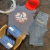Red, White And Rope Kid's Tee