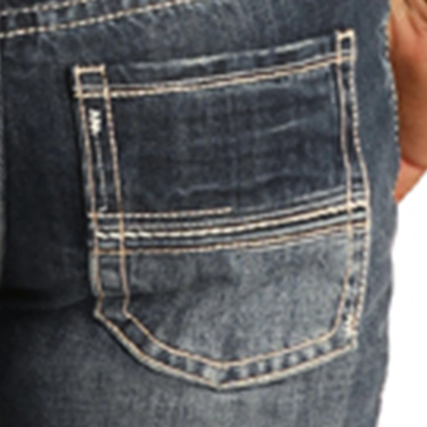 Men's Rock N Roll Relaxed Fit Straight Leg Jeans - Image 3