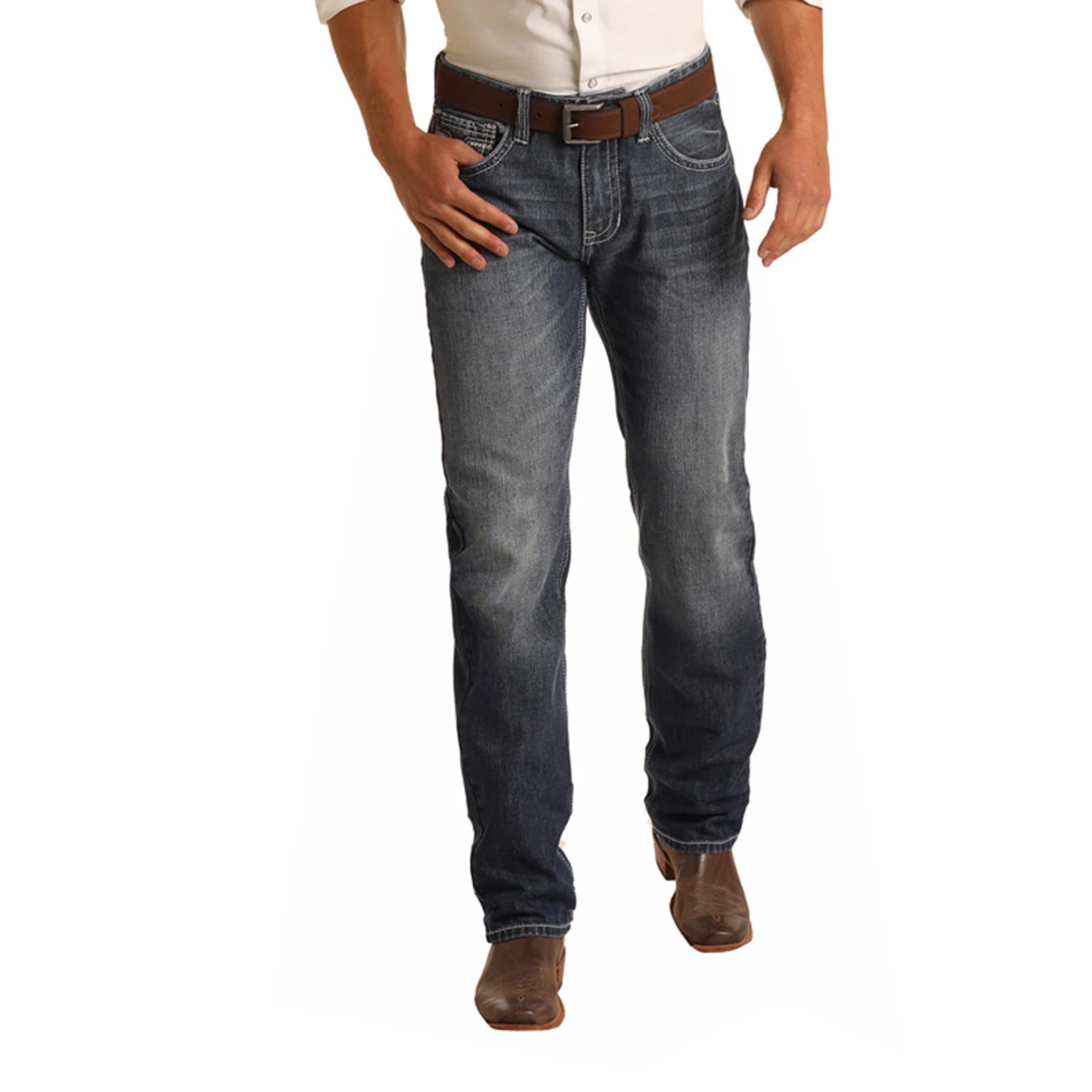 Rock & Roll Men's Reflex Stackable Jean - Image 2