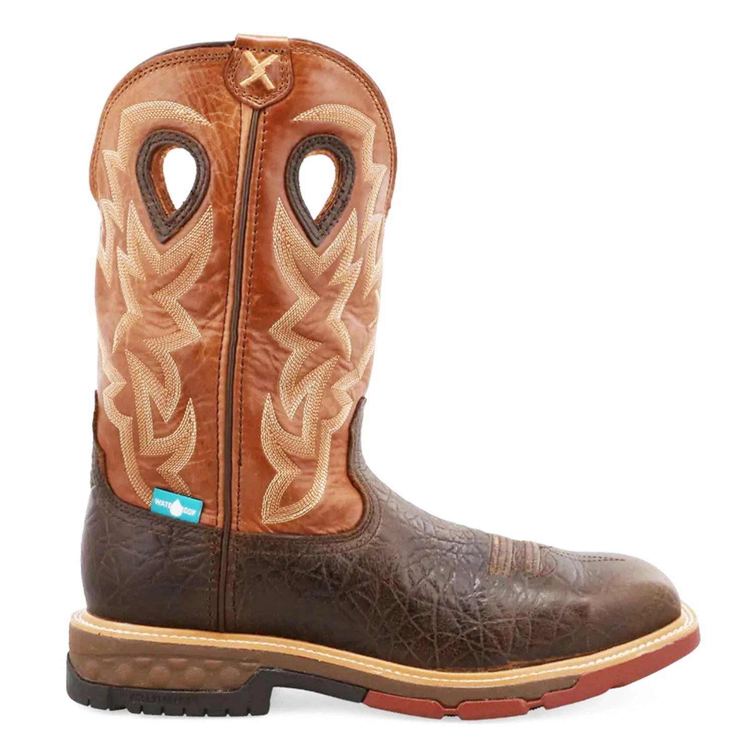 Twisted X Men's Brown Alloy Pull-On Boot - Image 2