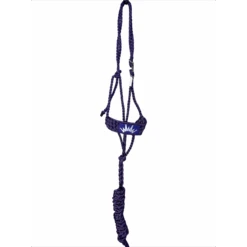 Best Ever Mule Tape Halter Purple