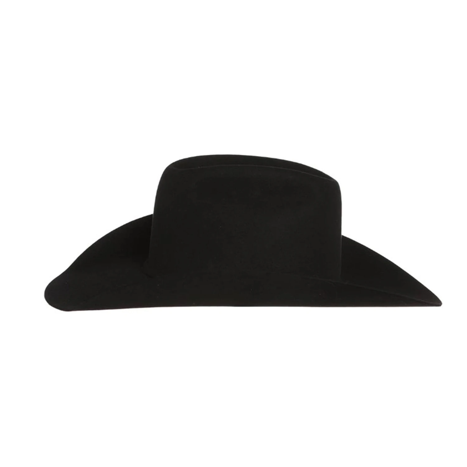Rodeo King Top Hand 5x Black Felt Hat - Image 3