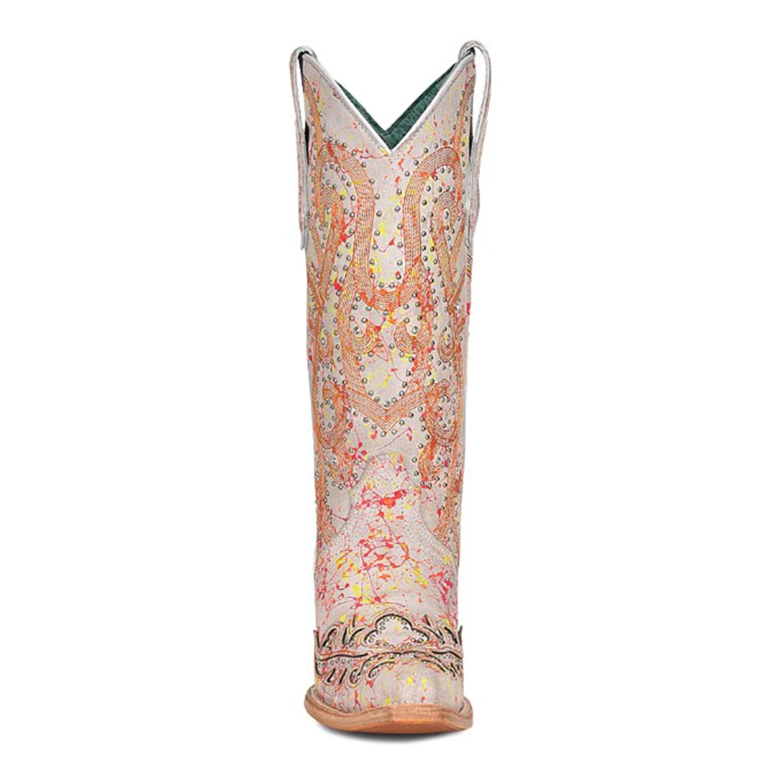 Corral Boots Corral White & Neon Boots - Image 4