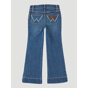 Wrangler Girls Wide Leg Trouser Jeans