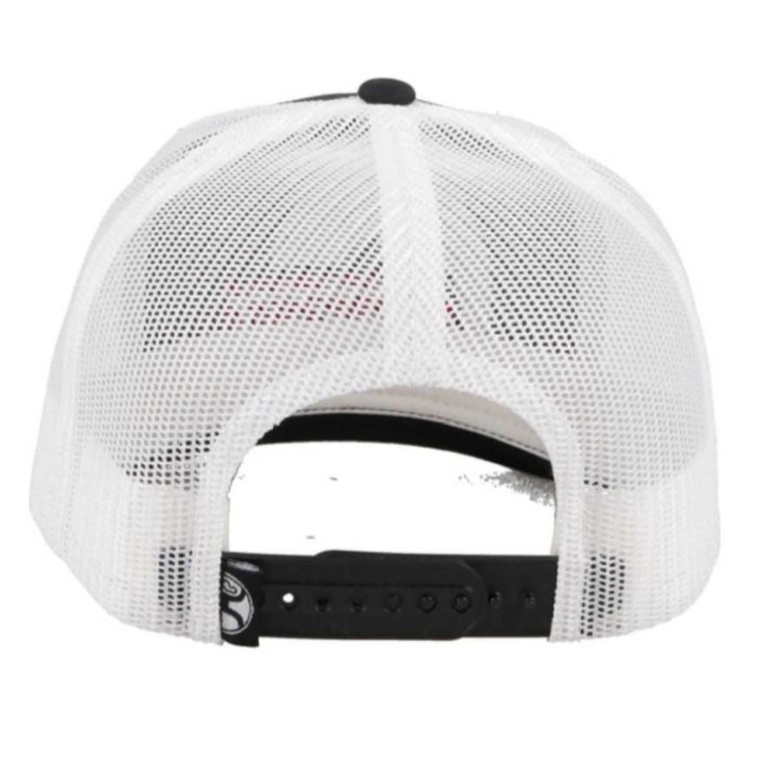 Hooey YOUTH Black/White Suds Cap-Aztec/Red Hooey Patch - Image 2