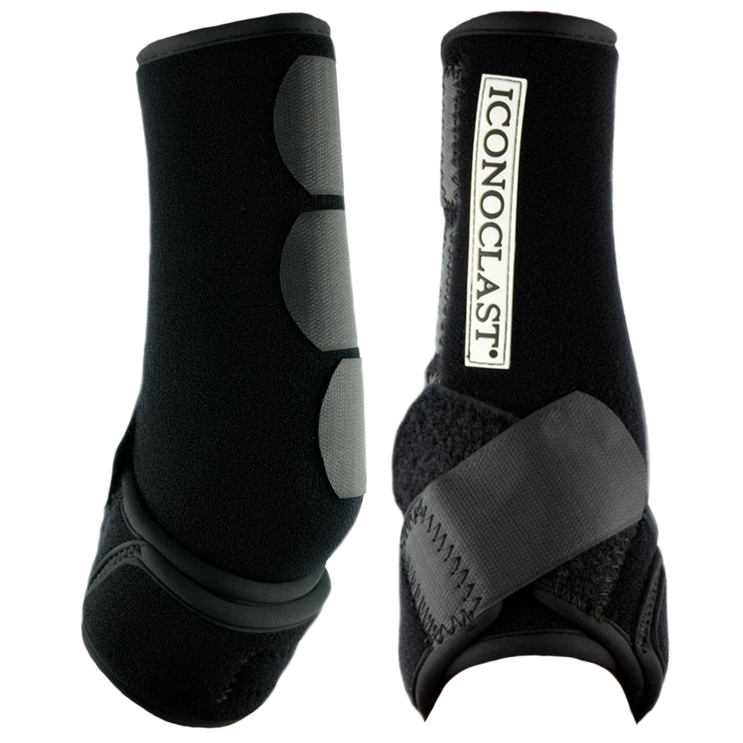 Iconoclast Black Hind Orthopedic Support Boots