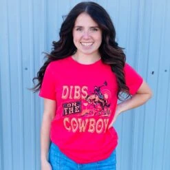Dibs On The Cowboy Tee