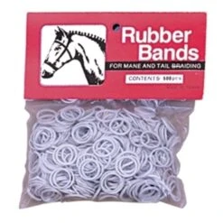 Weaver Leather Weaver White Rubber Bands
