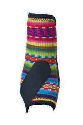 Weaver Leather Fiesta Serape Front Athletic Leg Boots